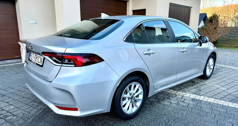 Toyota Corolla cena 78800 przebieg: 22000, rok produkcji 2021 z Kamienna Góra małe 121